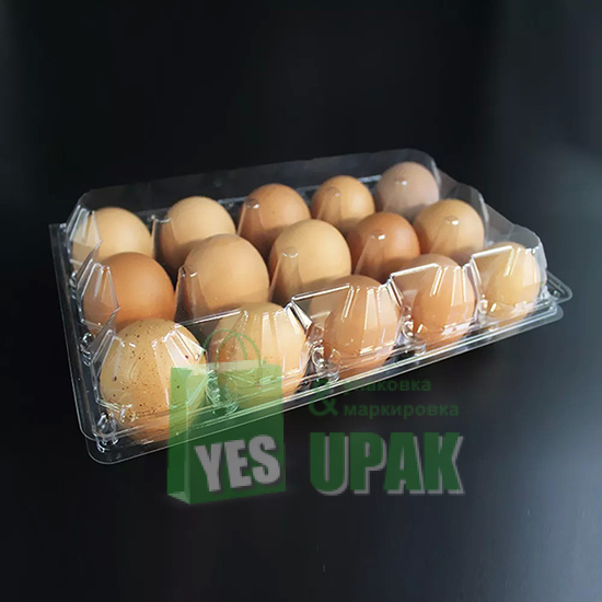 Упаковка для яиц, пластик