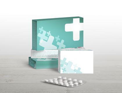 Фармацевтическая картонная упаковка
