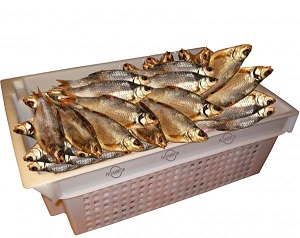 Ящик пластиковый 825х500х190 для рыбы и мяса