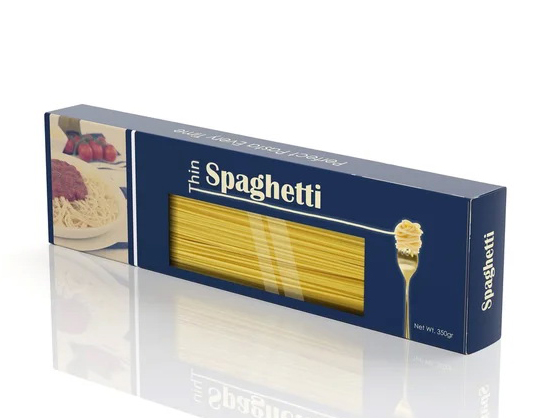 Картонная коробка для спагетти
