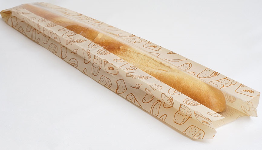 Крафт-Пакет для французского багета, длинного батона хлеба