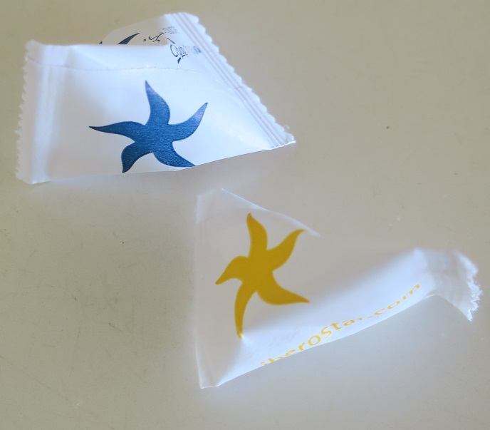 Треугольник-упаковка для сахара с логотипом