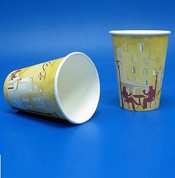 Бумажный стакан для горячих и холодных напитков