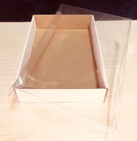 Коробка ПВХ, крышка пластик (ПВХ) 