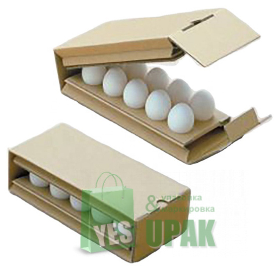 Упаковка для яиц, картон