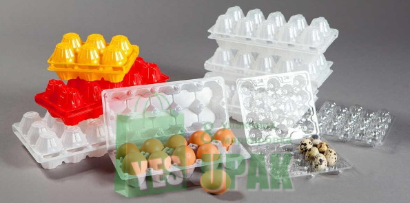 Пластиковая упаковка для яиц