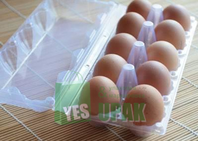 Матовая платисковая упаковка для яиц